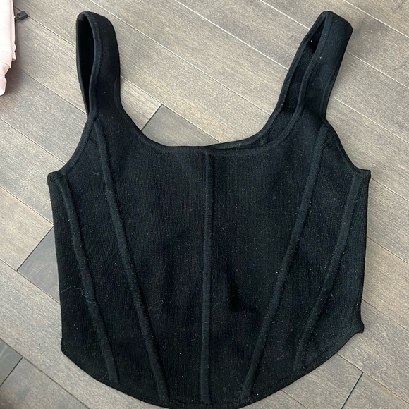 ARITZIA KNIT CORSET - Picture 1 of 2